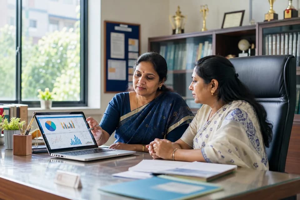 Reports & Analytics management with Maskeen Edutech