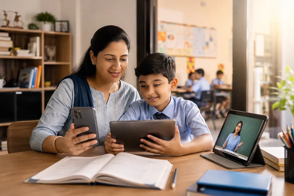Mobile Apps school ERP feature in Maskeen Edutech