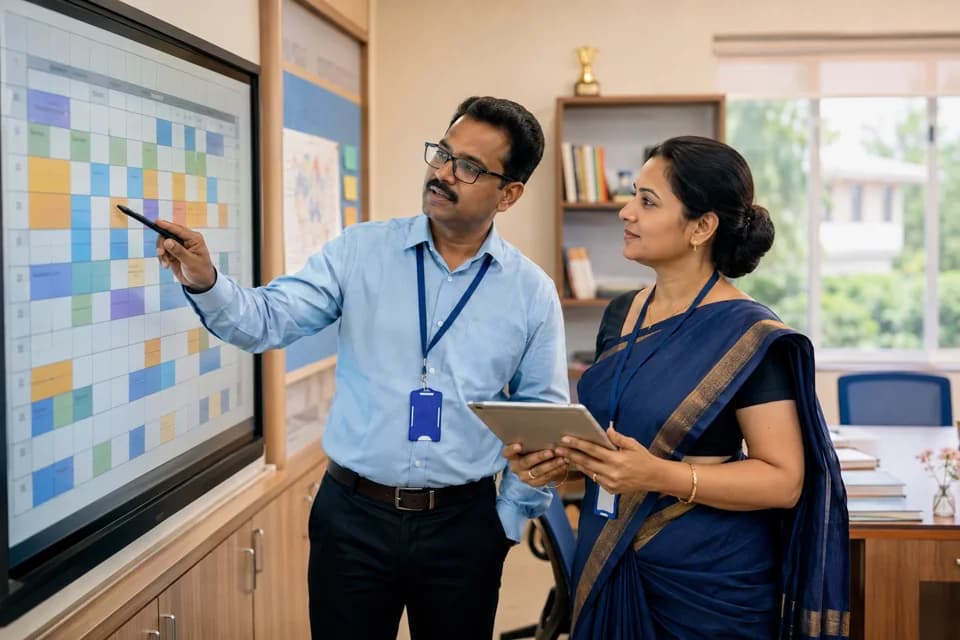 Timetable school ERP feature in Maskeen Edutech