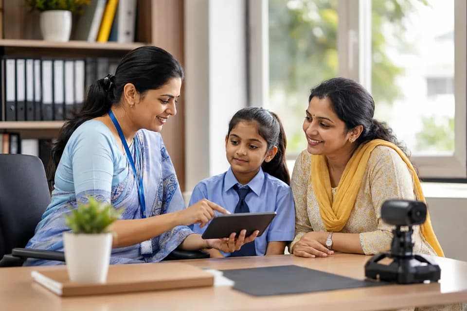 Student & Guardian Profiles school ERP feature in Maskeen Edutech